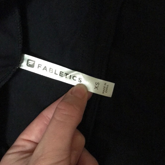 Fabletics black turtleneck pullover - Picture 5 of 5